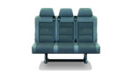 Продажа и установка диванов "Ривьера" 3-местный для микроавтобуса
